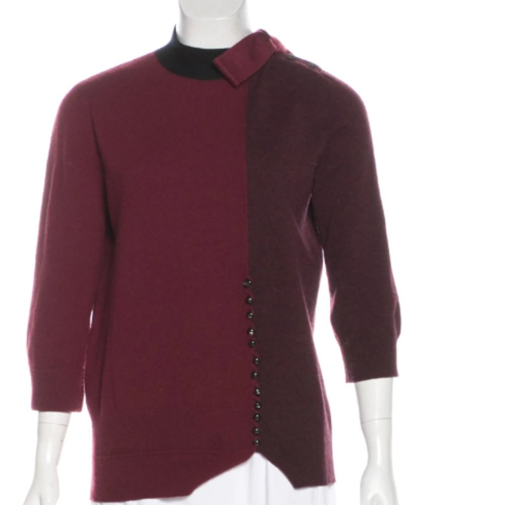Marc Jacobs Colorblock Wool-Blend Sweater